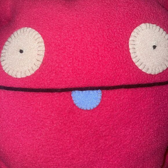 Ugly Doll Hot Pink Uppy 13" Pretty Ugly 2009 Stuffed Plush Toy - Picture 4 of 6
